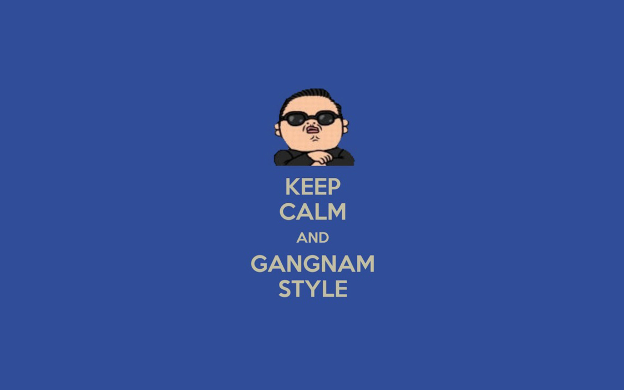 Screenshot №1 pro téma Gangnam Style PSY Korean Music 1280x800