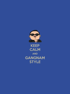 Screenshot №1 pro téma Gangnam Style PSY Korean Music 240x320