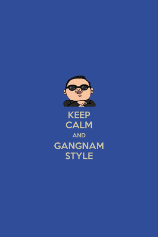 Screenshot №1 pro téma Gangnam Style PSY Korean Music 320x480