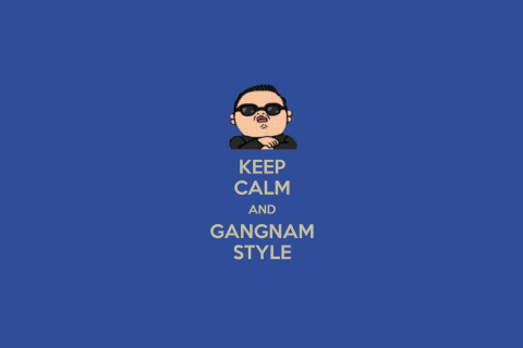 Das Gangnam Style PSY Korean Music Wallpaper 480x320