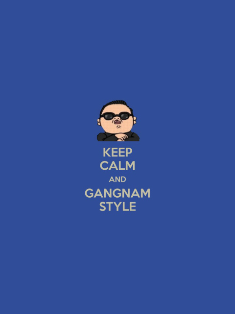 Gangnam Style PSY Korean Music wallpaper 480x640