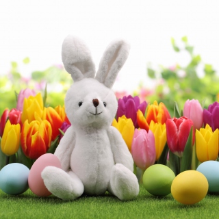 Happy Easter Wish - Obrázkek zdarma pro 2048x2048
