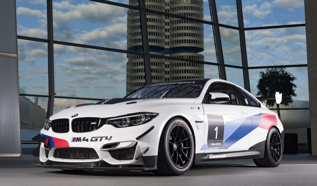 BMW M4 GT4 2022 wallpaper 1024x600