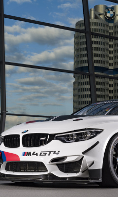 BMW M4 GT4 2022 wallpaper 240x400