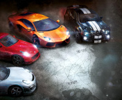 The Crew Racing Video Game wallpaper 176x144