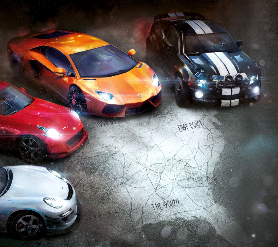 The Crew Racing Video Game wallpaper 960x854