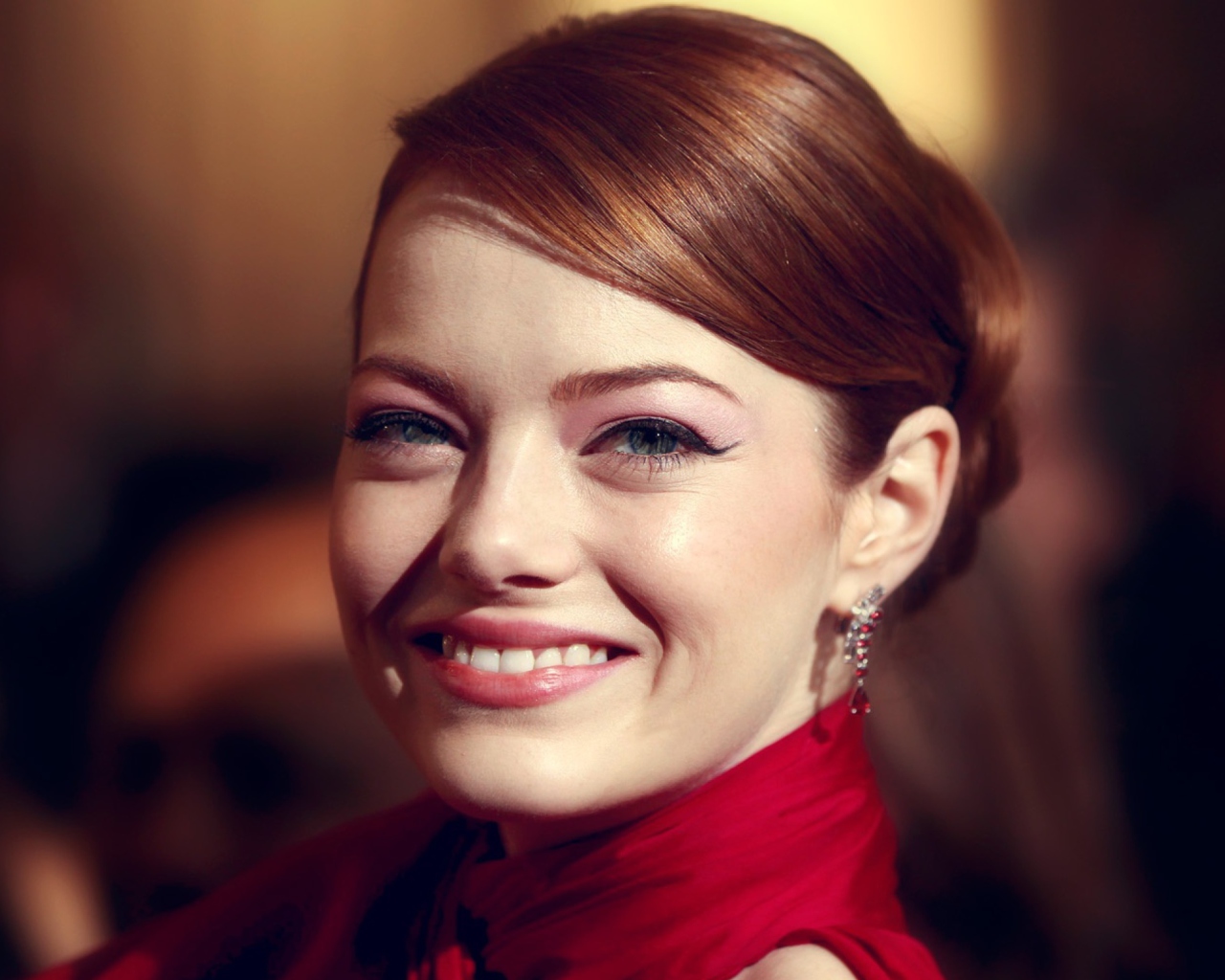 Fondo de pantalla Emma Stone 1280x1024