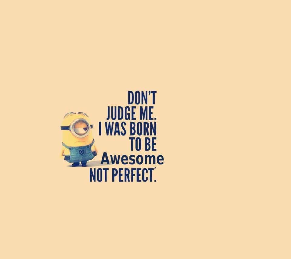 Das Awesome Not Perfect Wallpaper 960x854