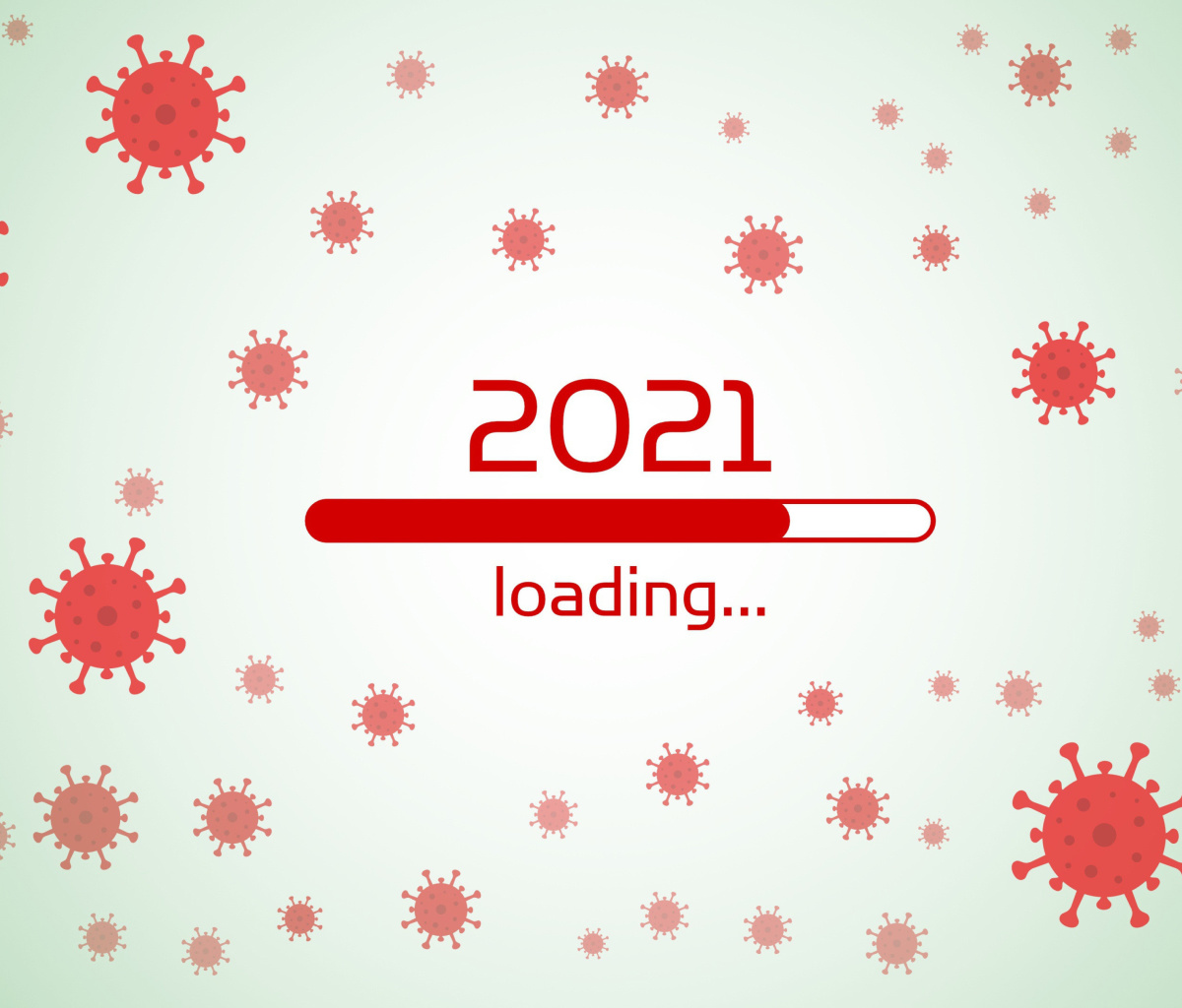 Fondo de pantalla 2021 New Year Loading 1200x1024