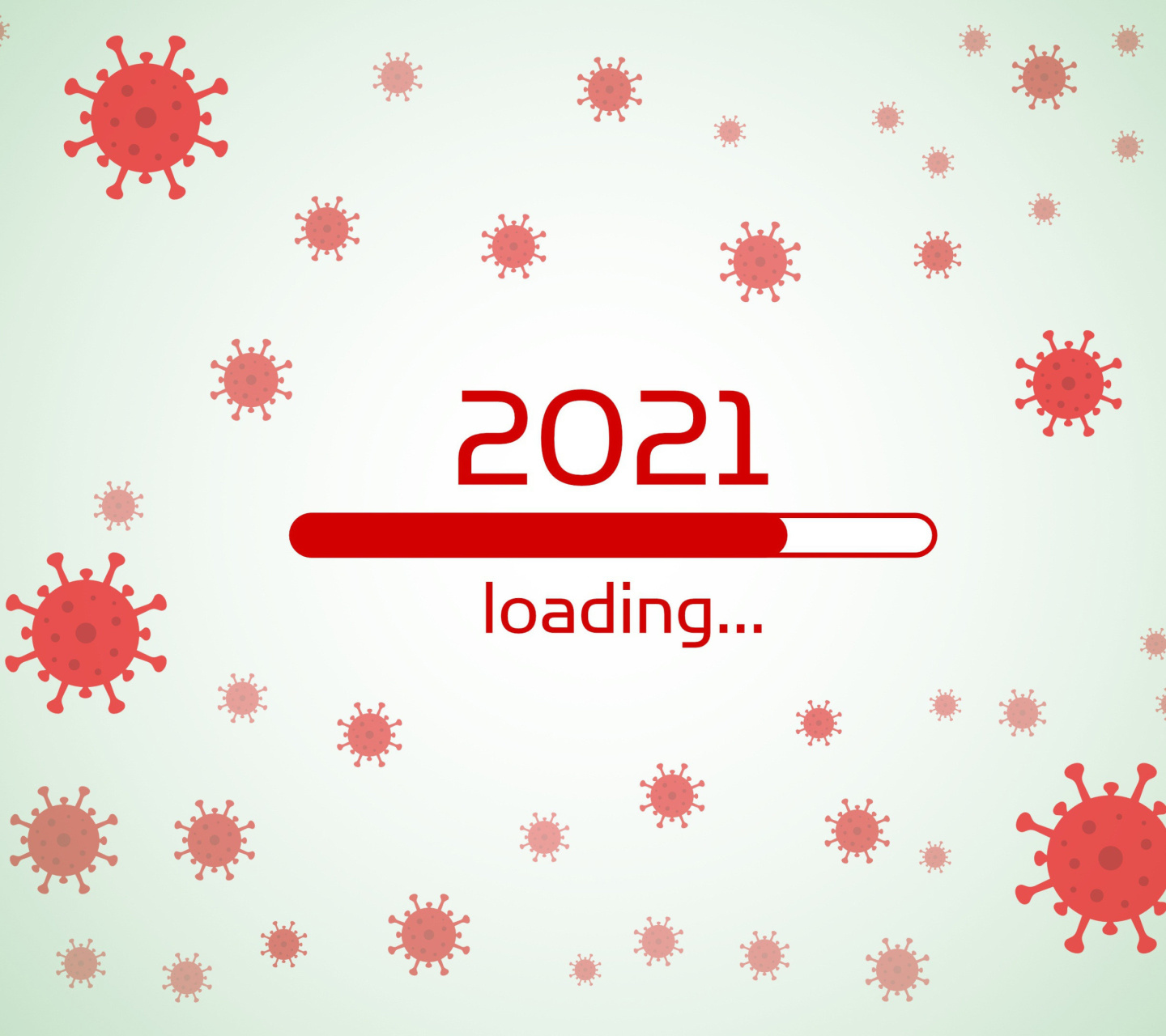 Sfondi 2021 New Year Loading 1440x1280