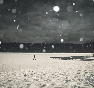 Alone Winter sfondi gratuiti per iPad 2