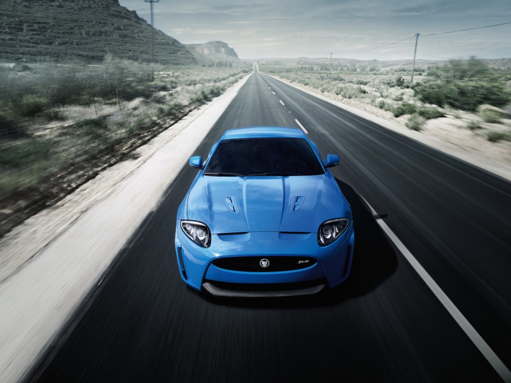 Blue Jaguar XKR screenshot #1 1024x768