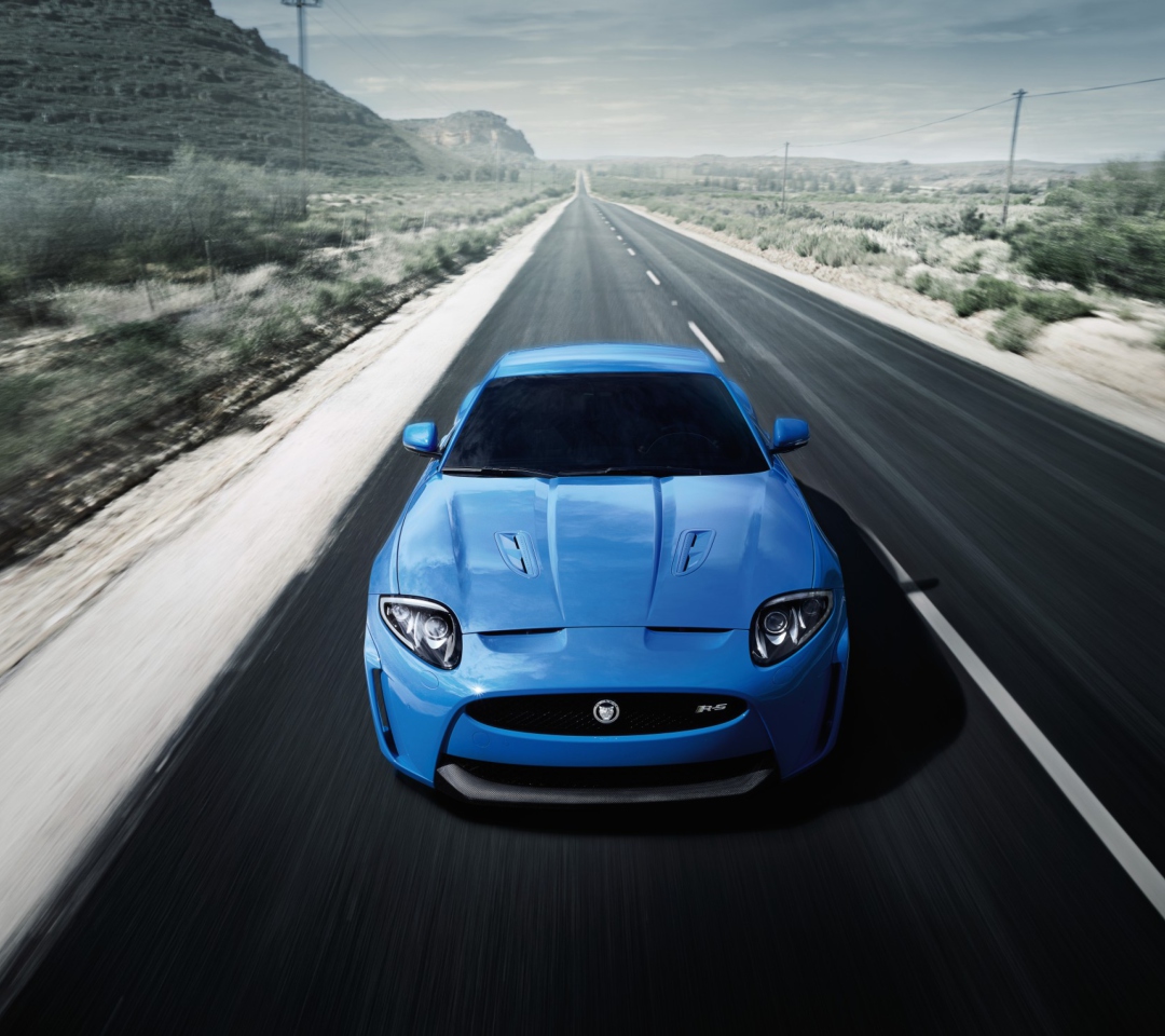 Blue Jaguar XKR screenshot #1 1080x960