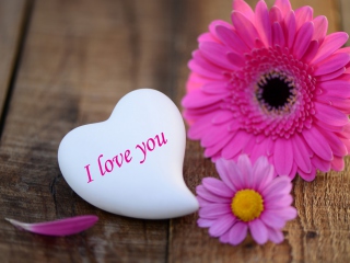 I Love You Heart wallpaper 320x240