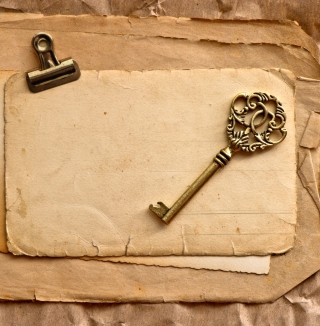 Vintage Key papel de parede para celular para iPad