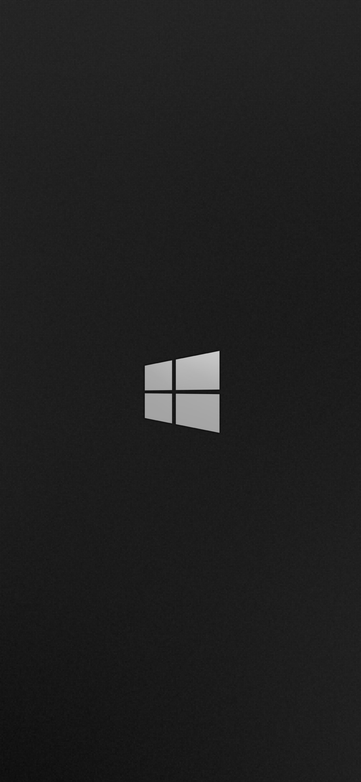 Sfondi Windows 8 Black Logo 1170x2532