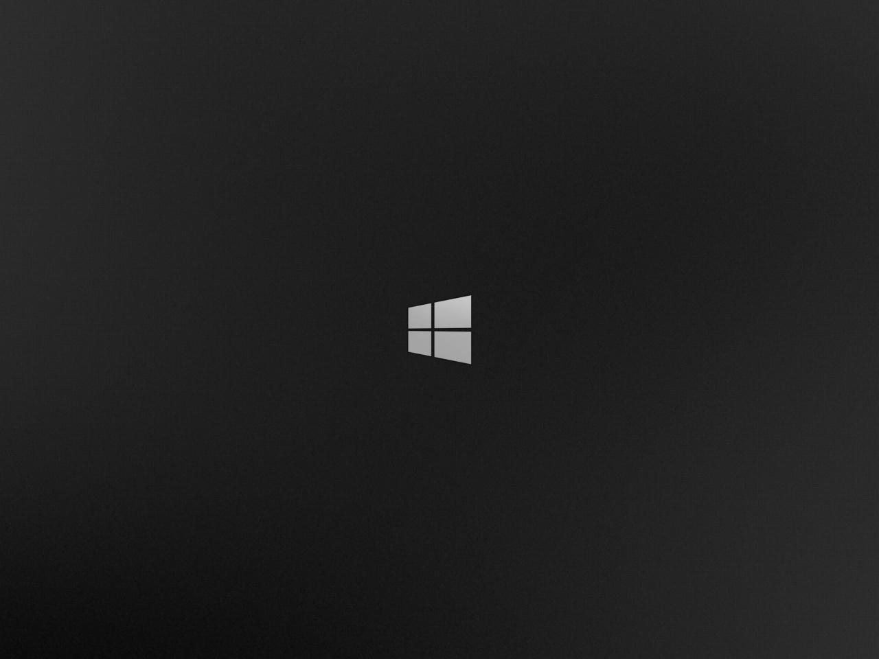 Das Windows 8 Black Logo Wallpaper 1280x960