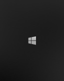 Windows 8 Black Logo wallpaper 128x160