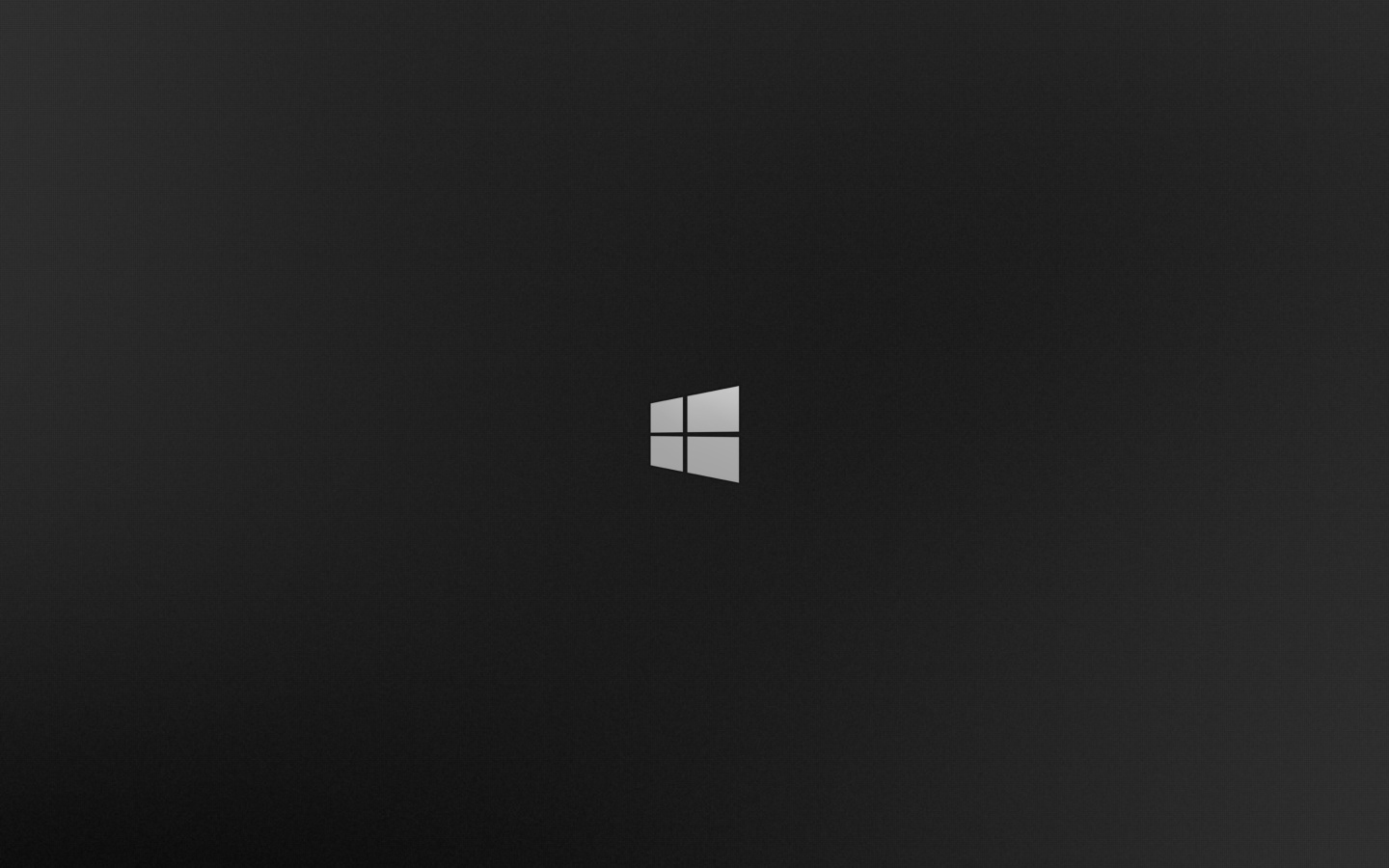 Windows 8 Black Logo screenshot #1 1440x900