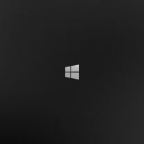 Das Windows 8 Black Logo Wallpaper 208x208