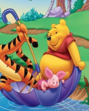 Обои Winnie and Friends 176x220