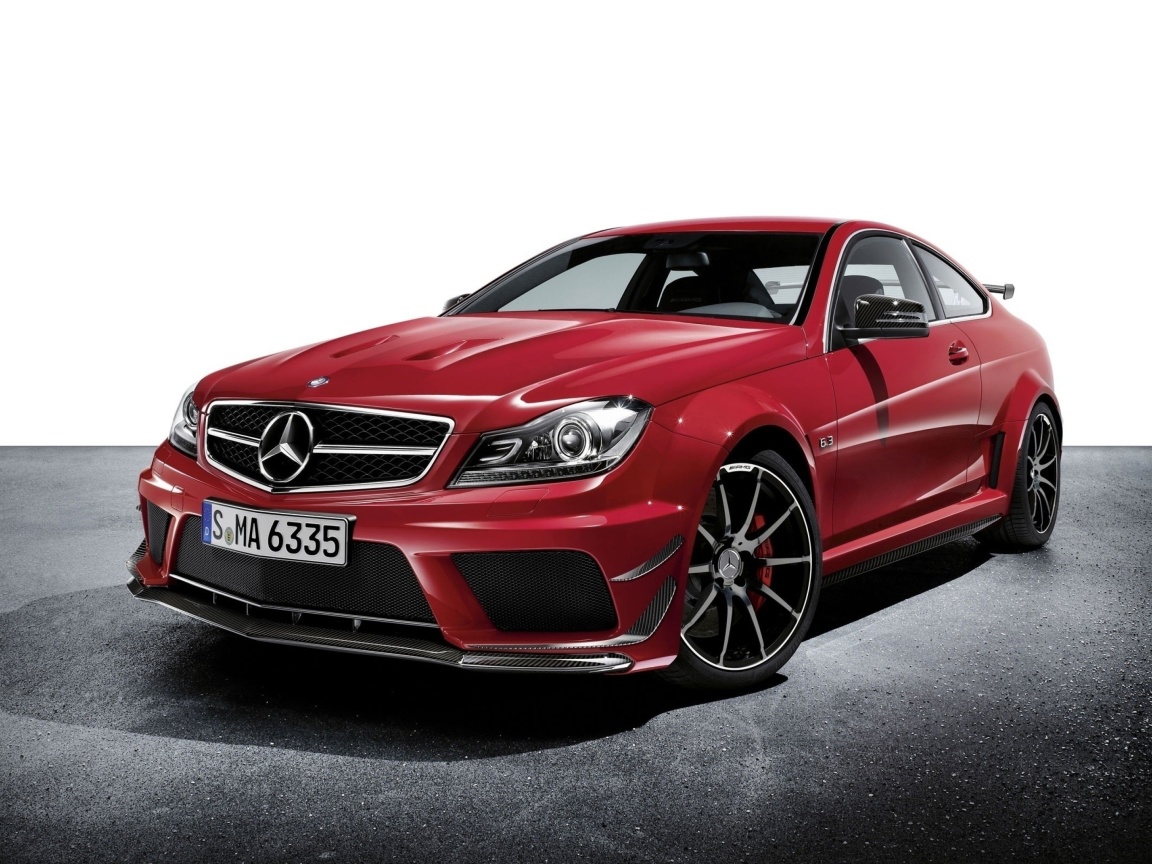 Sfondi Mercedes C63 AMG Coupe 1152x864