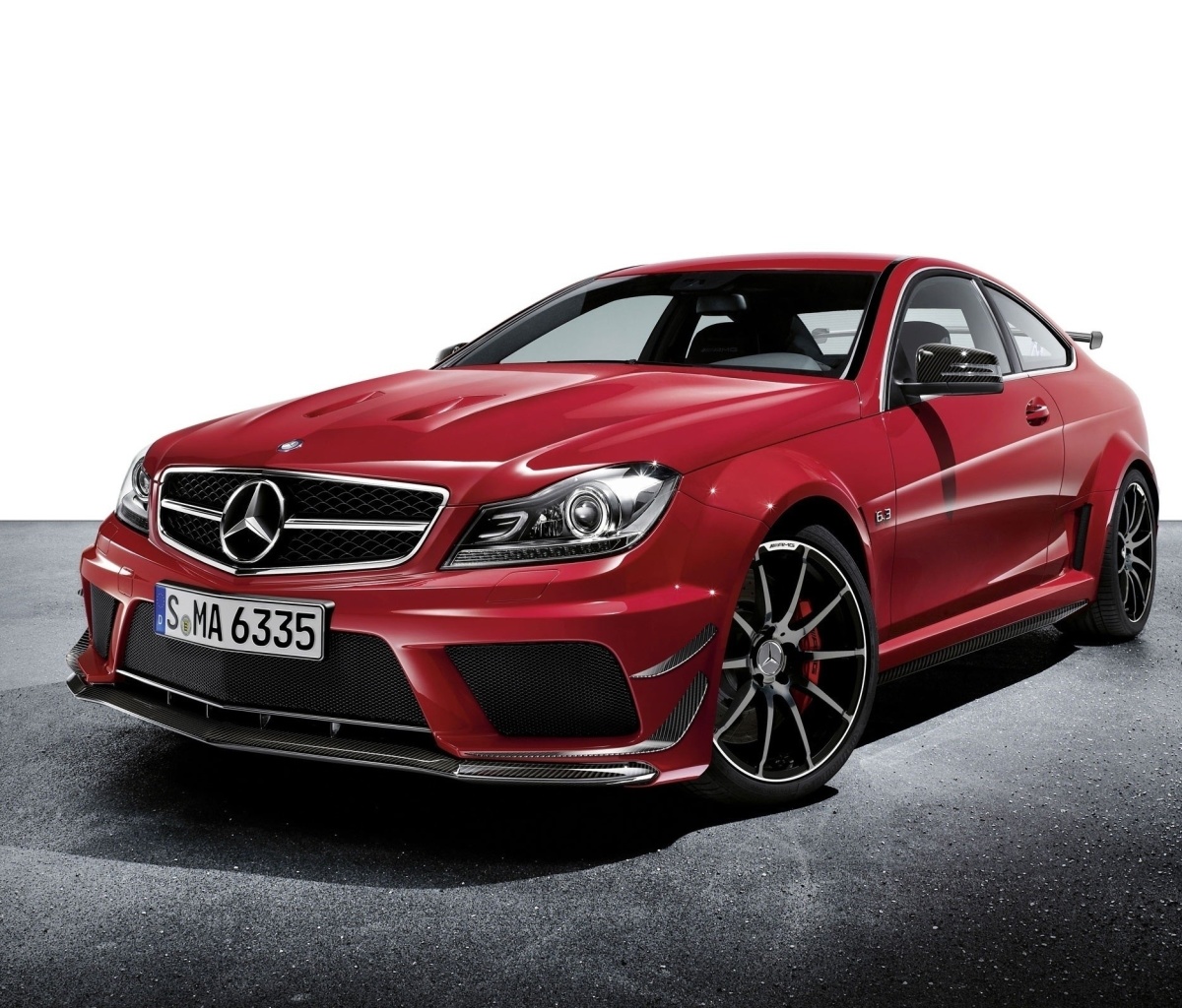 Mercedes C63 AMG Coupe wallpaper 1200x1024
