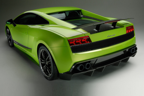 Screenshot №1 pro téma Lamborghini Superleggera 480x320