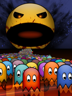 Screenshot №1 pro téma Pacman 240x320
