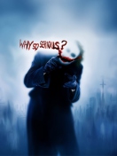 Fondo de pantalla Joker Why So Serious 132x176