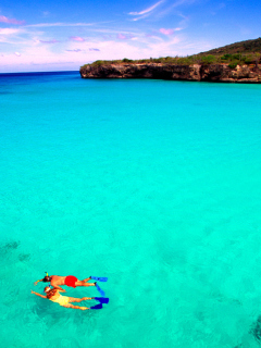 Fondo de pantalla Snorkeling 240x320