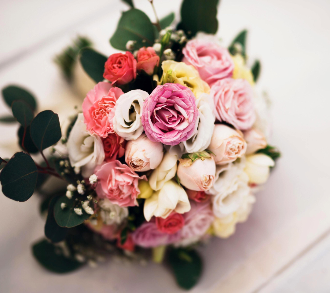 Обои Wedding Bouquet 1080x960