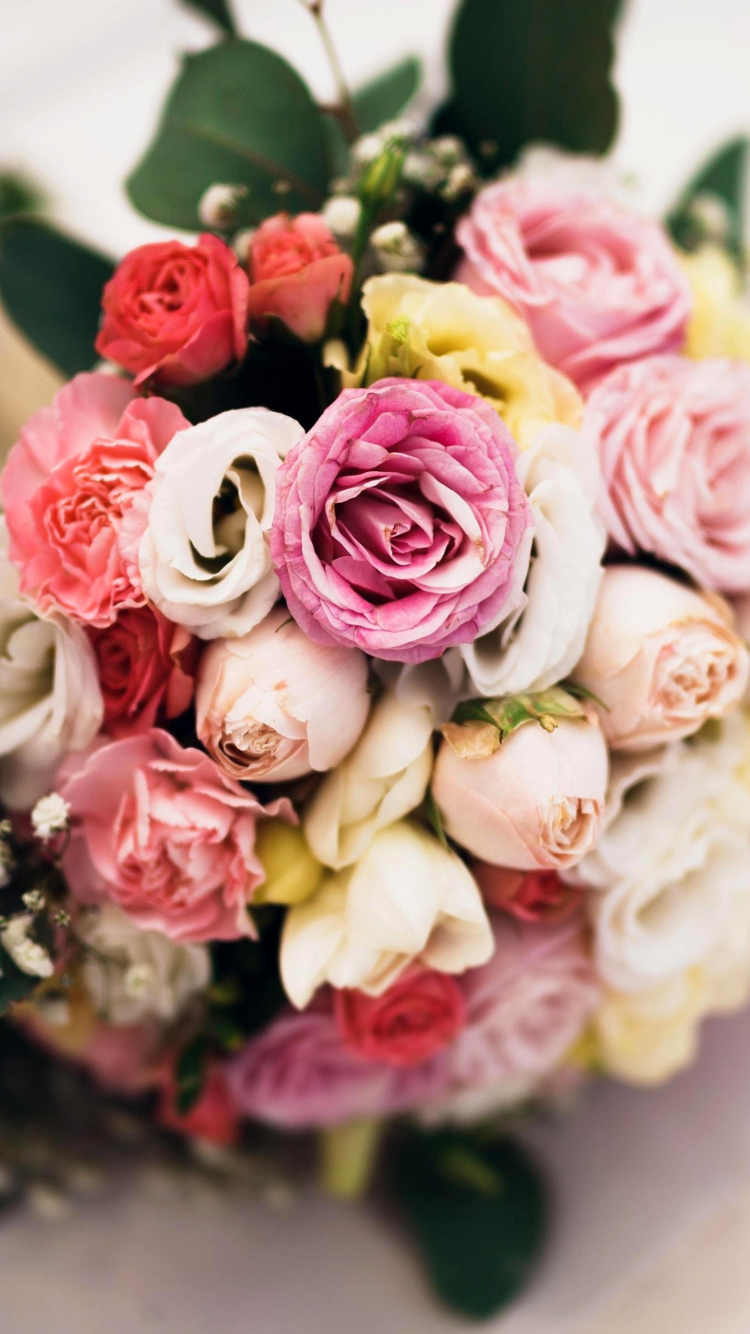 Das Wedding Bouquet Wallpaper 750x1334
