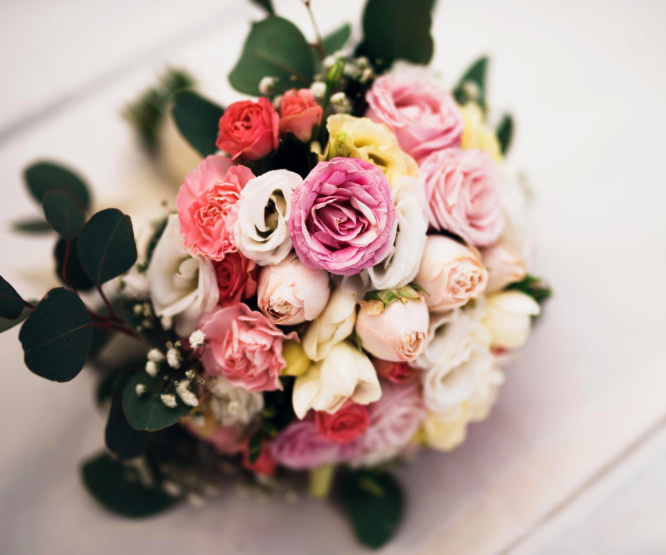 Обои Wedding Bouquet 960x800