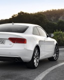 Das Audi A5 Coupe Rear View Wallpaper 128x160