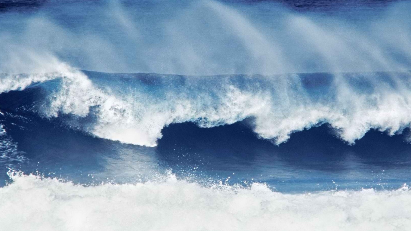 Big Blue Waves screenshot #1 1366x768