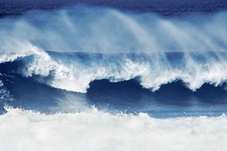 Big Blue Waves wallpaper