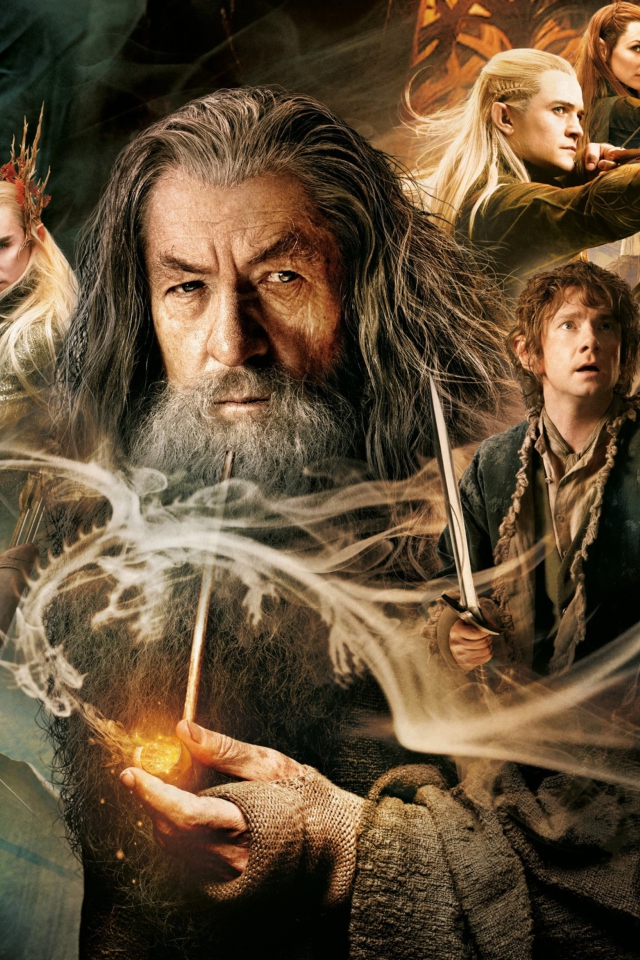 Screenshot №1 pro téma The Hobbit - Desolation Of Smaug 640x960