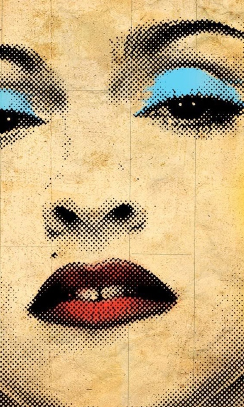 Das Madonna Celebration Album Wallpaper 480x800