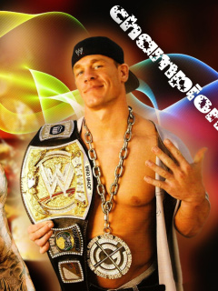 John Cena vs Randy Orton wallpaper 240x320