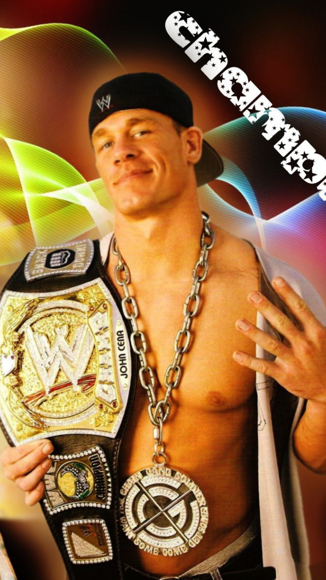 John Cena vs Randy Orton wallpaper 640x1136