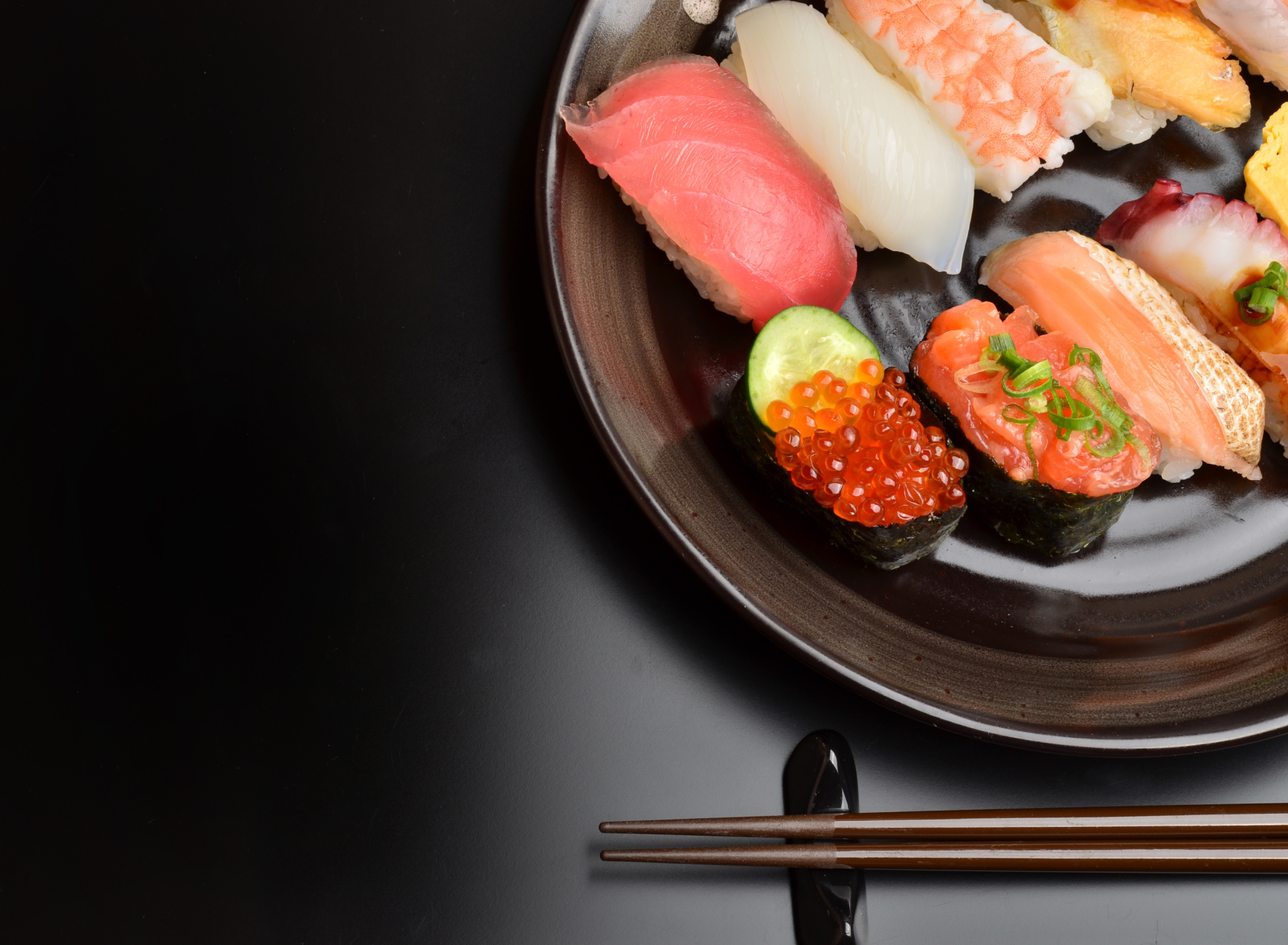 Обои Sushi Plate 1920x1408