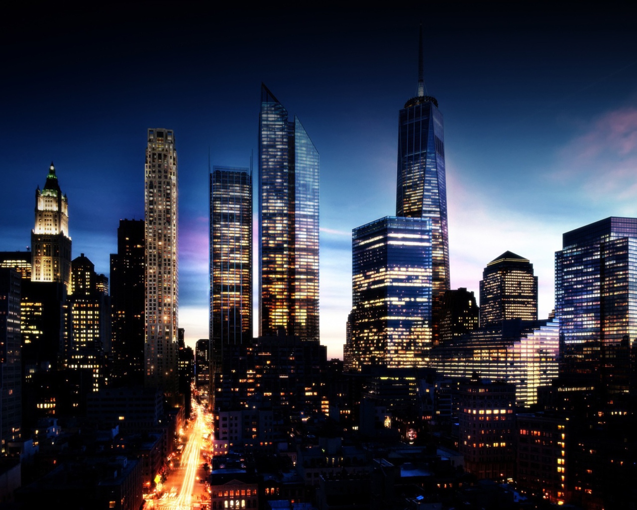 Das Manhattan Wallpaper 1280x1024