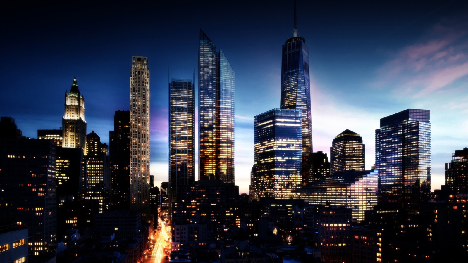 Fondo de pantalla Manhattan 1600x900