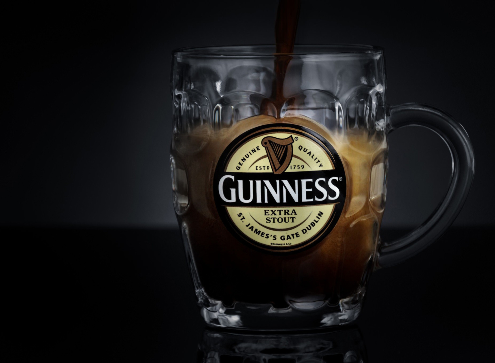 Fondo de pantalla Guinness Extra Stout 1920x1408