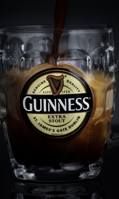 Обои Guinness Extra Stout 240x400