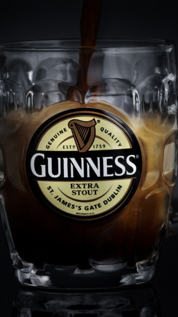 Обои Guinness Extra Stout 360x640