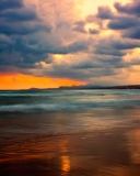 Stormy Sunset screenshot #1 128x160