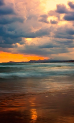 Stormy Sunset screenshot #1 240x400