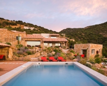 Sfondi Villa Luna, Corsica, France 220x176